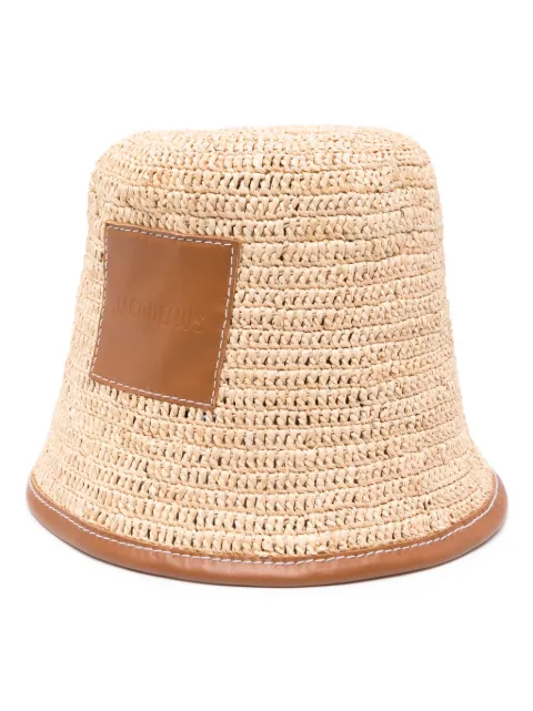 Jacquemus The Soli bucket hat Neutrals 245AC6423072811