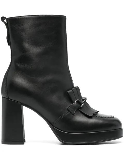 NeroGiardini Guanto 90mm leather boots Black I308218D