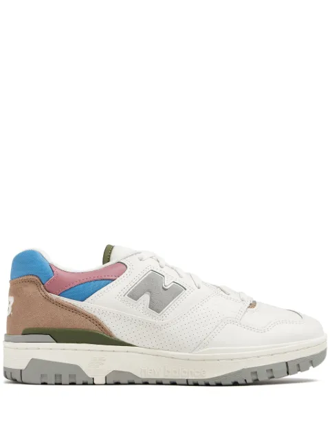 New Balance 550 lace-up leather sneakers Neutrals BB550PGA