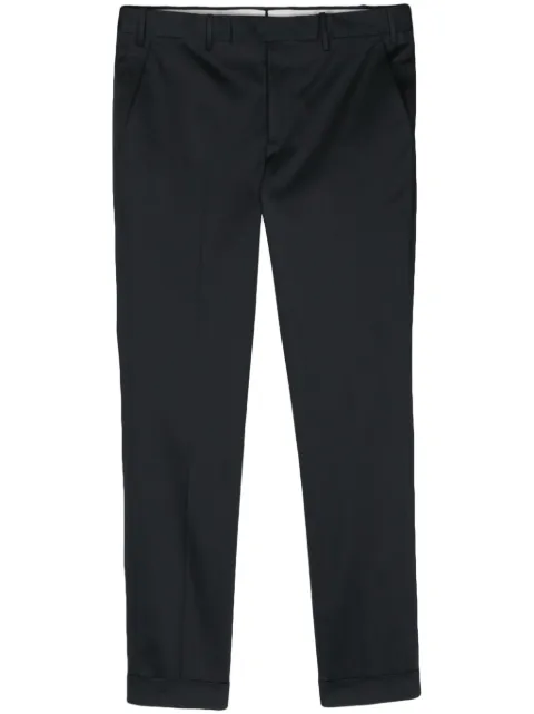 PT Torino mid-rise tapered trousers Blue COASMAZ00CL1NU68