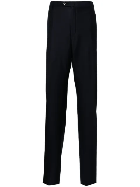 Corneliani mid-rise tailored trousers Blue 52039818276