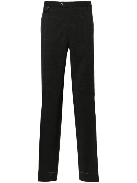 Corneliani mid-rise tailored wool trousers Grey 5296611732521