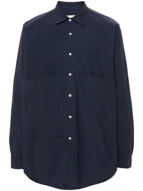 Paura Konia cotton shirt Blue 11DP60080000