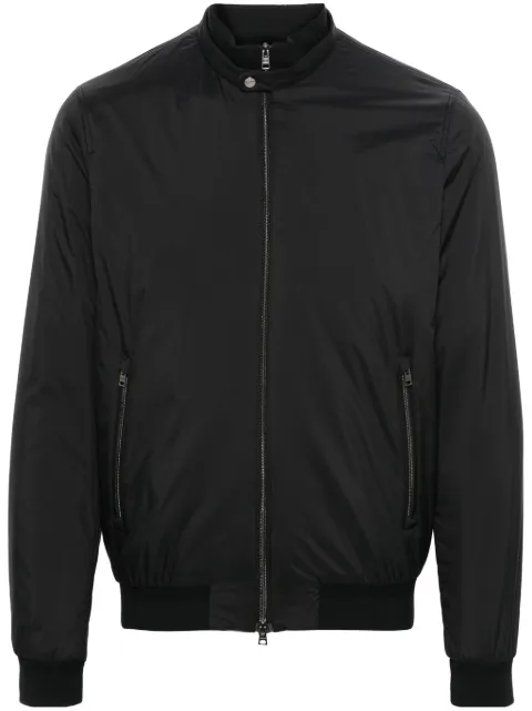 Herno logo-plaque bomber jacket Black GI000414U12456