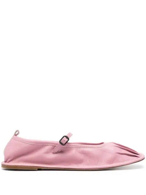 Hereu Dansa leather ballerina shoes Pink DANSWFS240074