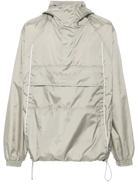 VETEMENTS lightweight hooded windbreaker Green UE64JA240Z