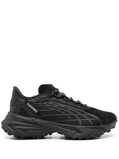 PUMA x Pleasures Spirex mesh sneakers Black 39603701