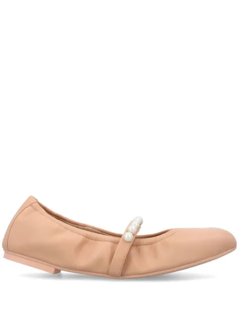 Stuart Weitzman Goldie ballerina shoes Neutrals SF896LARQ24
