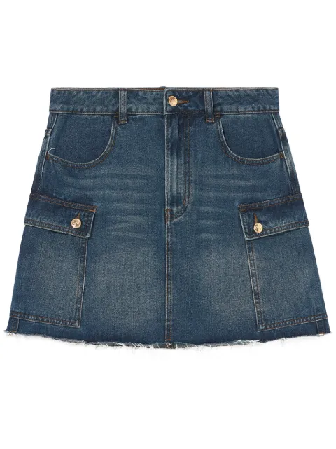 b+ab denim cargo miniskirt Blue 4S129AS