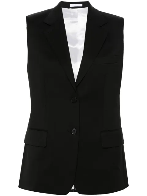 Helmut Lang virgin-wool tailored gilet Black O01HW110
