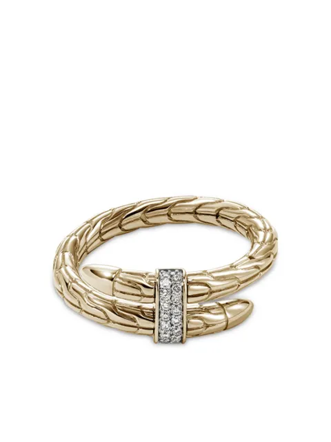 John Hardy 14kt gold Spear diamond ring Gold RGGX986802DI