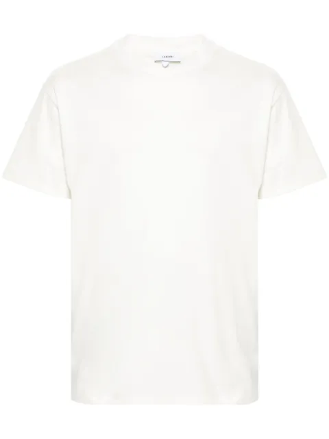 Lardini crew-neck cotton T-shirt White EQLTMC55EQ62024