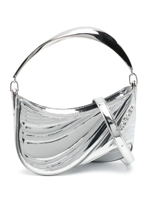 Mugler Spiral Curve 01 shoulder bag Silver 24P10SA0039687