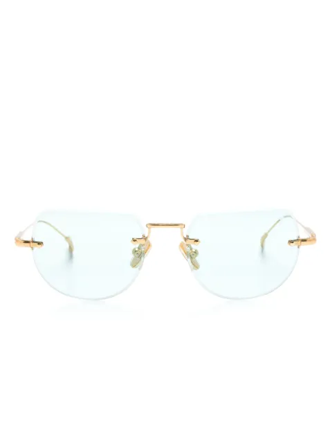 Eyepetizer Drive rimless sunglasses Gold DRIVE