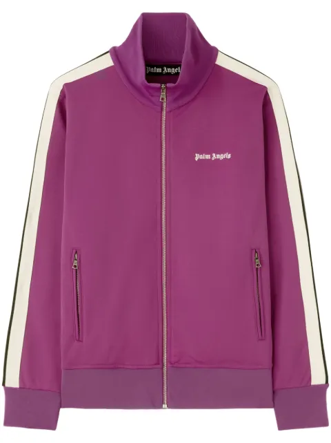 Palm Angels logo-print track jacket Pink PMBD058F24FAB0033703