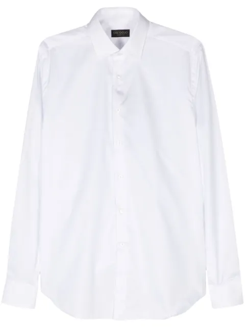 Dell'oglio spread-collar cotton shirt White WF331ML11363