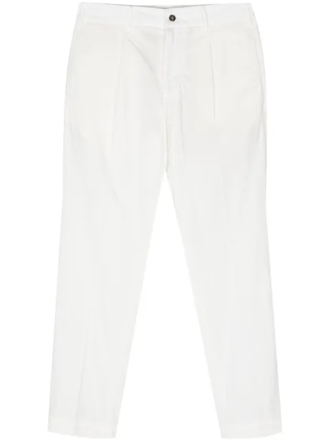 Dell'oglio mid-rise tapered-leg chinos White IRNOTCRE2999