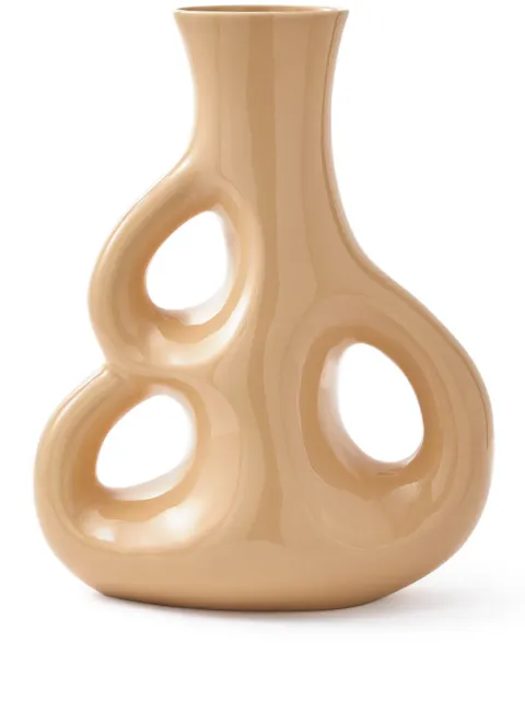 POLSPOTTEN Three Ears ceramic vase (50.5cm x 22cm) Neutrals 240205057