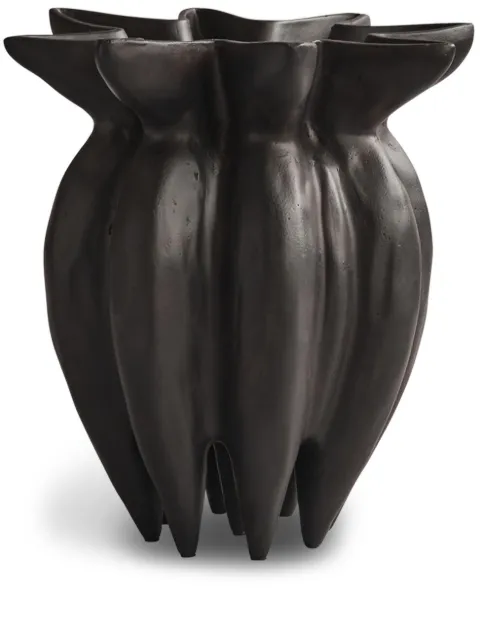 101 Copenhagen Lotus ceramic vase (35cm x 32cm) Brown 223032