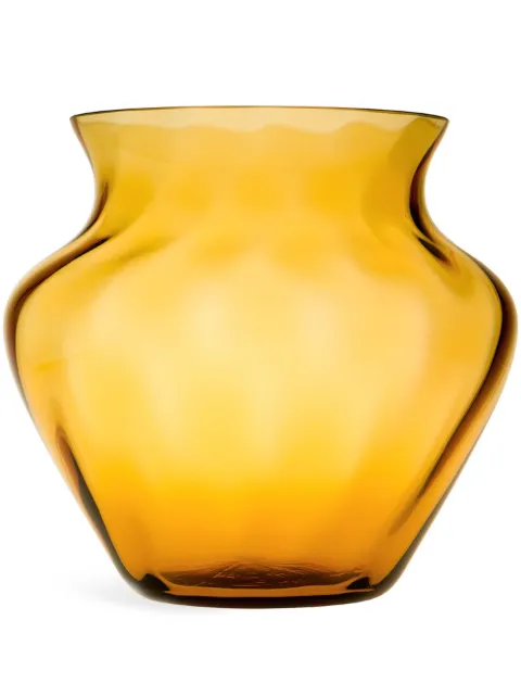 KLIMCHI Marika glass vase (22cm x 23cm) Yellow 8450238521
