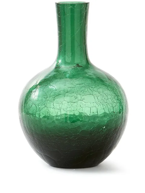 POLSPOTTEN small Ball Body glass vase (32cm x 21.6cm) Green 140205446