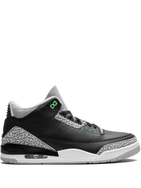 Jordan Air Jordan 3 Retro "Green Glow" sneakers Black CT8532