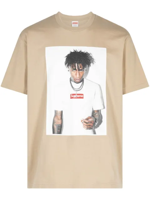 Supreme NBA Youngboy cotton T-shirt Neutrals SU255