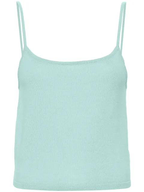 Teddy Cashmere Rapallo cashmere tank top Blue RAPALLO