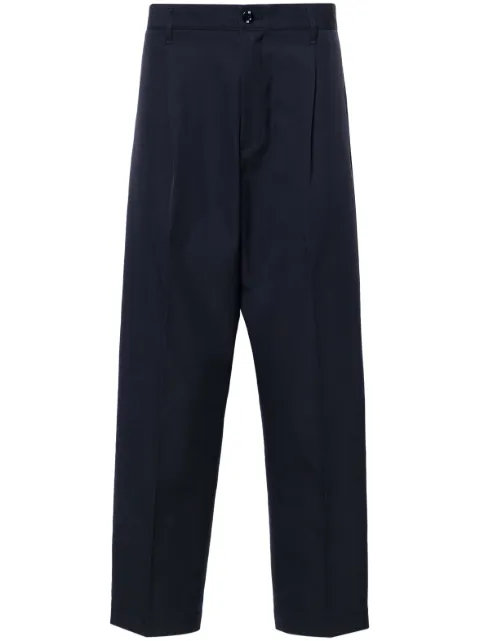 Neighborhood Tuck trousers Blue 241SPNHPTM05
