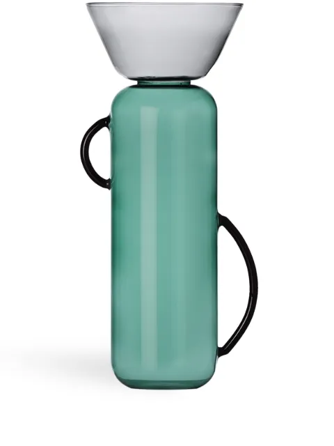 Ichendorf Milano large Gelée glass vase (35cm x 14cm) Green 9313204