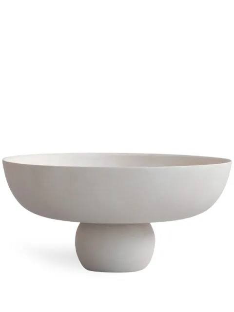 101 Copenhagen medium Baburu ceramic bowl (15cm x 30cm) White 241062