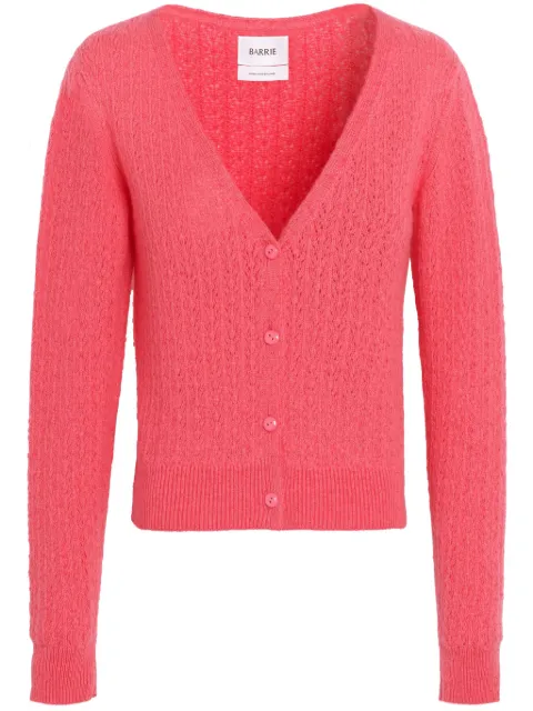 Barrie V-neck cashmere cardigan Pink C244287