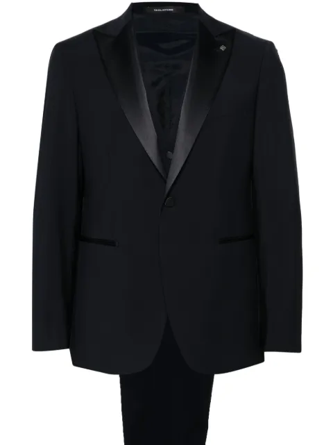 Tagliatore three-piece virgin wool suit Blue EFNA15A01080004