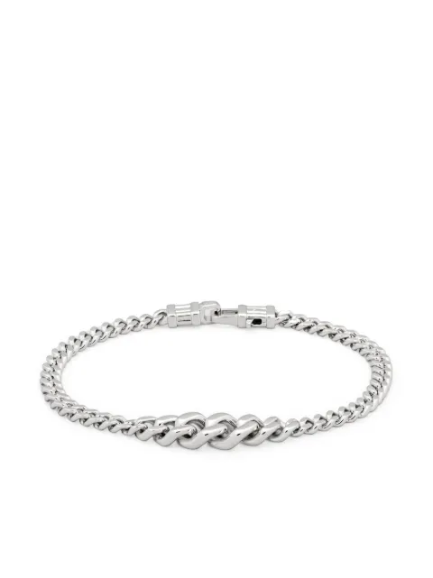 Tom Wood sterling silver Dean curb-chain bracelet Silver 101251