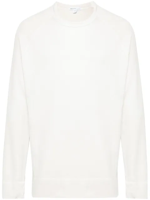 James Perse ribbed crewneck sweatshirt Neutrals MXA3278