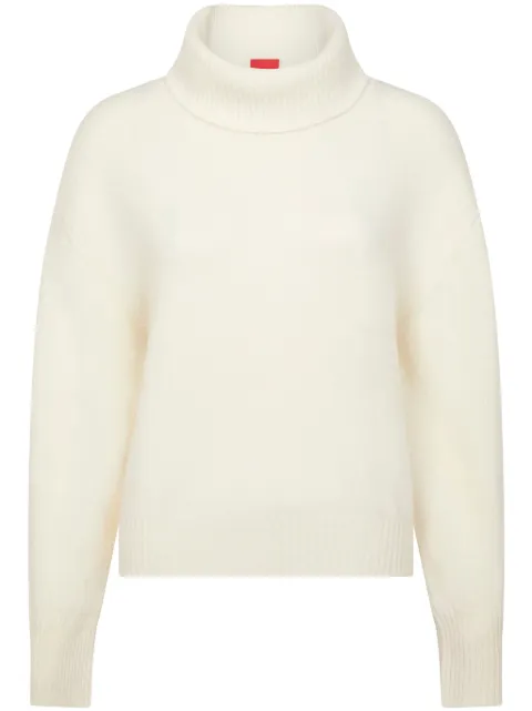 Cashmere In Love Moss cashmere jumper Neutrals MOSSROLLNECKJUMPER