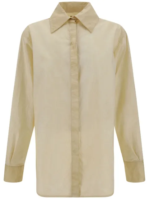 QUIRA cotton shirt Neutrals Q123CX