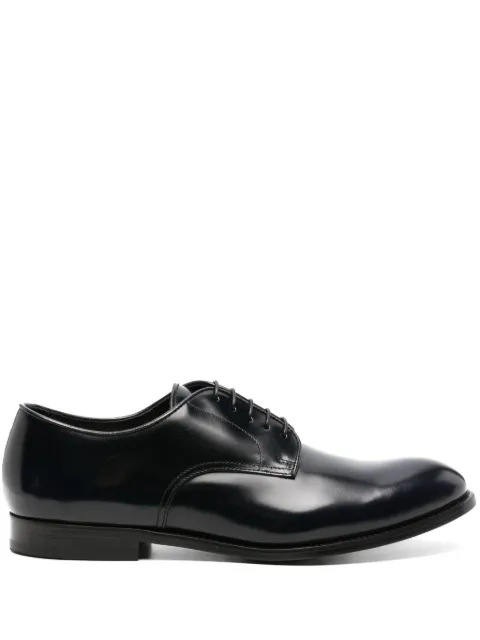 Doucal's leather Derby shoes Black DU1003YORKUF007NB02
