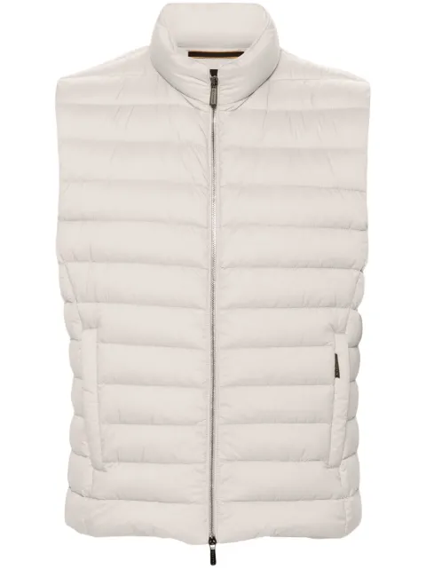 Moorer Calaf-S3 padded gilet Neutrals MOUGI200313TEPA028