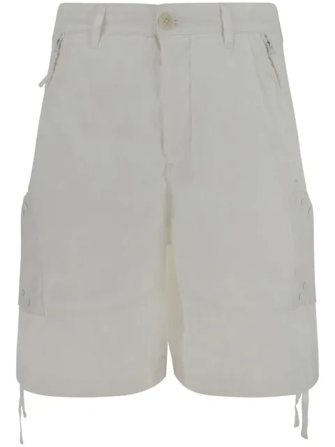 Ten C logo-appliqué bermuda shorts White 24CTCUP0206300378000