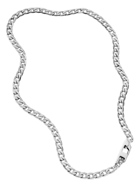 Diesel stainless steel chain necklace Silver DX149700DJW
