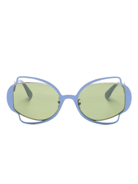 Marni Eyewear Route Of The Sun oversize-frame sunglasses Purple G0N