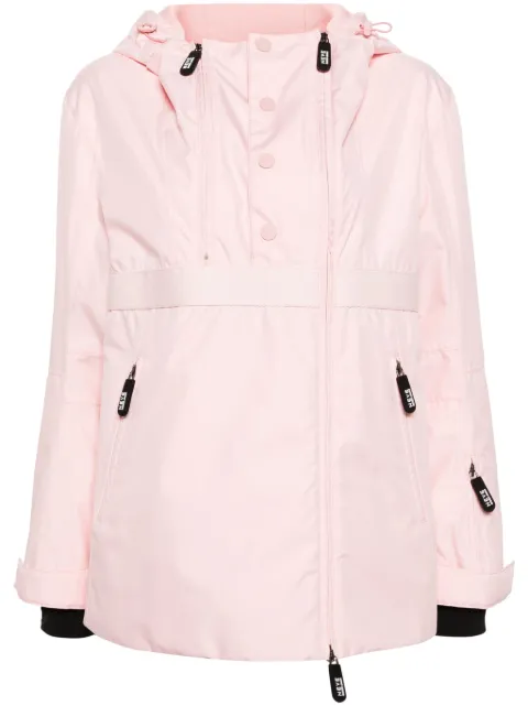 Giorgio Armani Pre-Owned down hooded jacket Pink 2ND118414