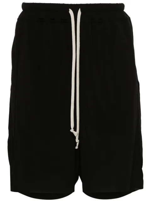 Rick Owens drop-crotch shorts Black RR01D3329HBZ