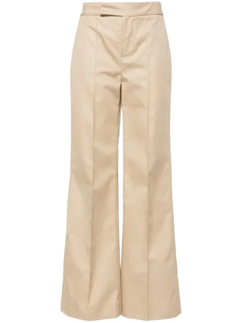 SA SU PHI mid-rise straight trousers Neutrals S24303