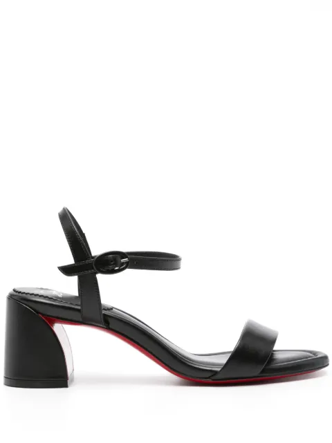 Christian Louboutin Miss Jane 55mm leather sandals Black 1240703B439