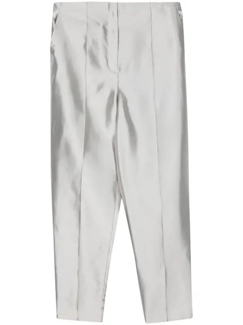 Theory tapered cropped trousers Grey O0202203