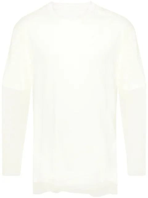 Jil Sander layered long-sleeve T-shirt White J22FV0111JTN325