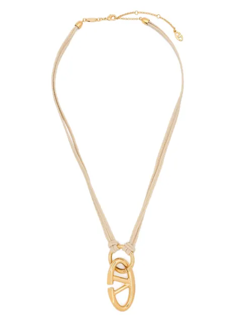 Valentino Garavani VLogo necklace Neutrals WJ0W14WZK