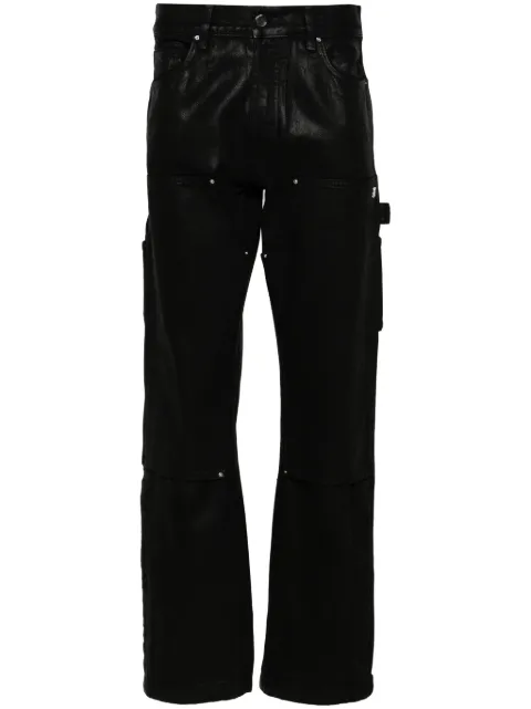 AMIRI mid-rise straight-leg trousers Black PS24MDF019